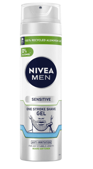 Гель для гоління для чутливої шкіри Nivea 200мл.