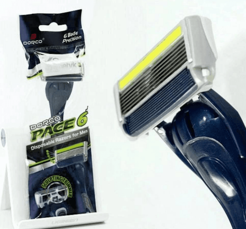 Станок одноразовий Dorco Pace 6 Plus
