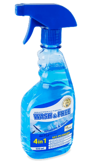 Засіб для миття скла 0,5л. Розумний вибір RIO ok