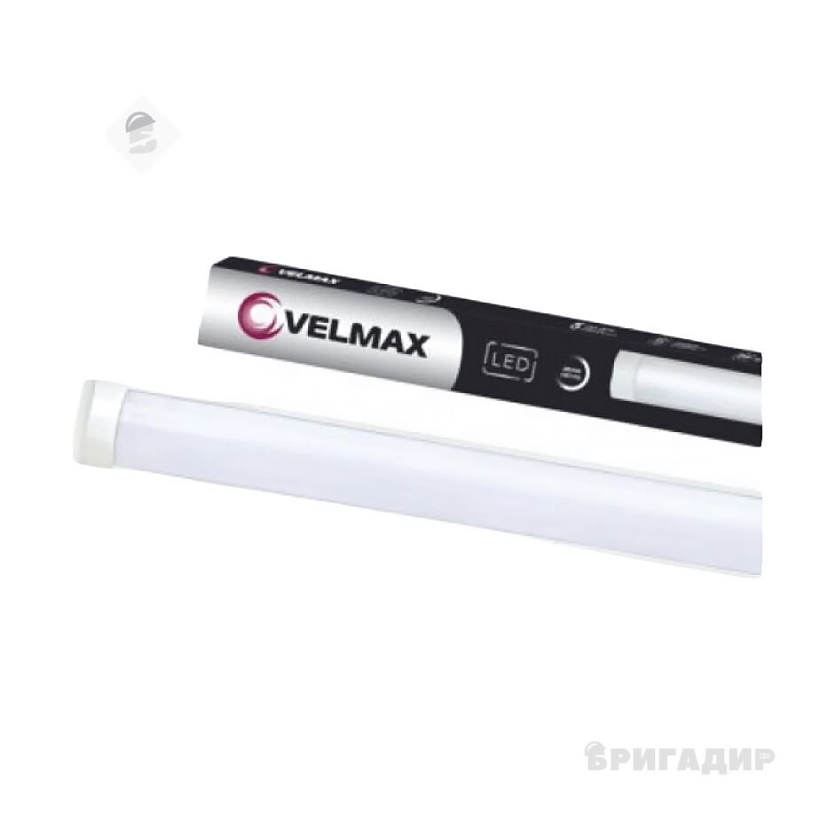 LED світильник VELMAX V-LPO.60W.1200мм,6500K. 5100Lm 251266