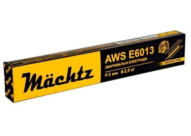 Зварювальні електроди Mächtz AWS E6013 3мм, 2,5 кг