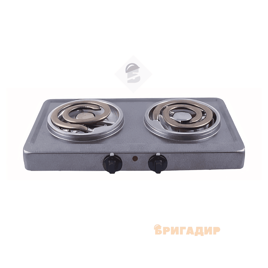 Grunhelm GHP-5712 Електроплита спіральна, 2,0кВт, подвійна, шир. тен