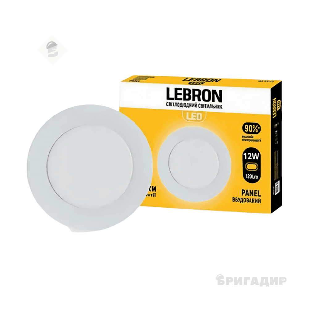 LED світильник LEBRON L-PR-341, 3W, вбудований, 4100К, з блоком живлення 12-10-03
