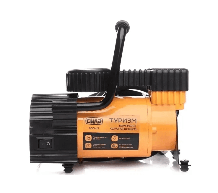 Компресор Сила автомобільний однопоршневий максі 35л/хв 900412