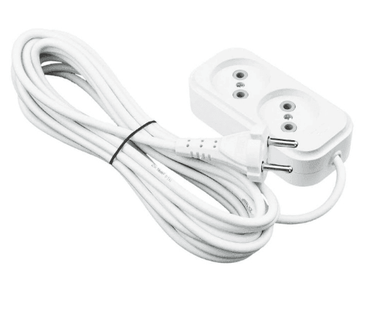 494206 Lebron подовжувач б/з 2 гнізда 3м 10А MARSO