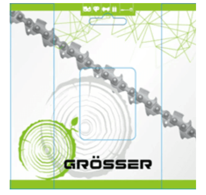 Grosser Ланцюг пильний 8"1/4 46Т