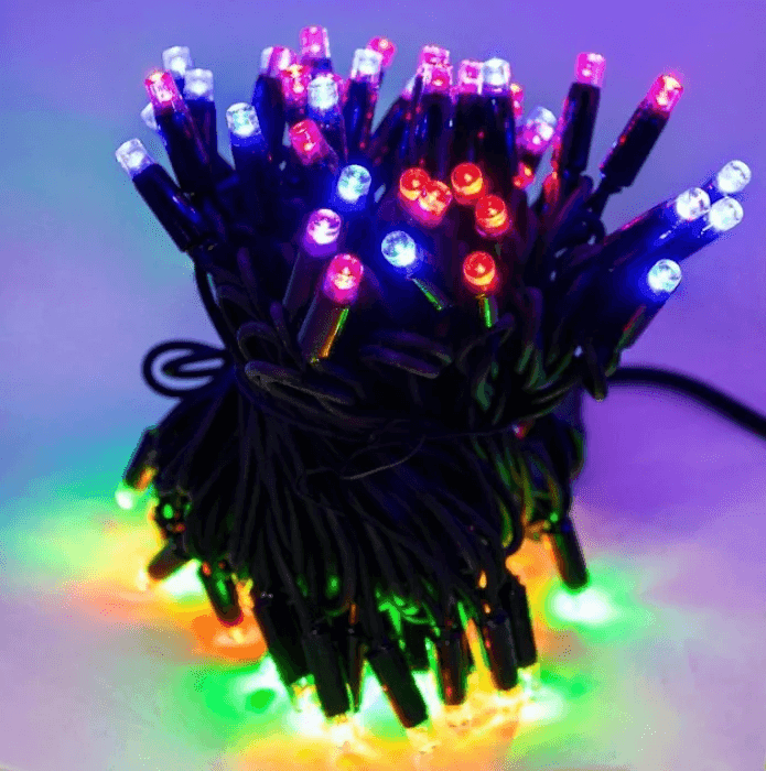 Рубін 100 LED мультиколір