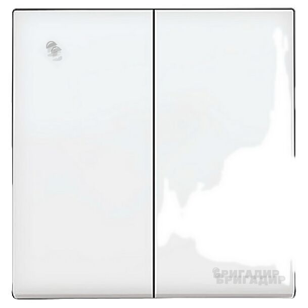 Вимикач 2-кл. білий ViKO Karre