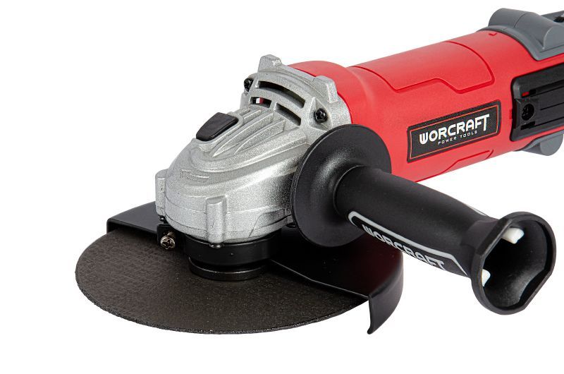Комплектація кутової шліфмашини Worcraft AG14-150S