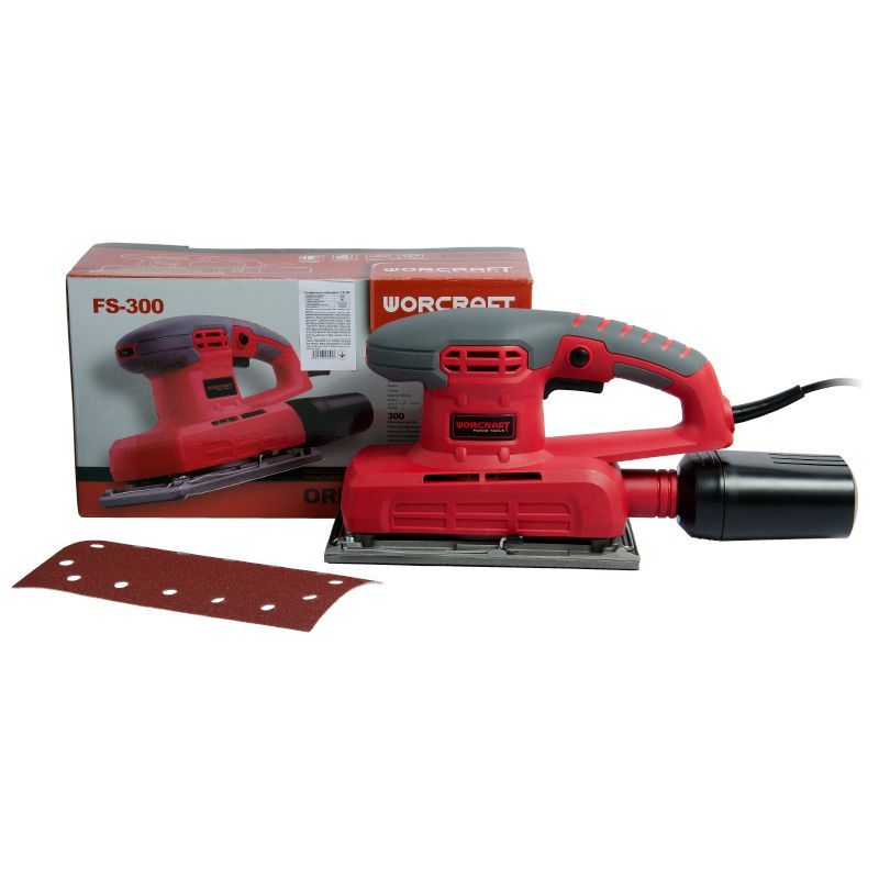 Шліфмашина вібраційна Worcraft FS-300 - Комплектація