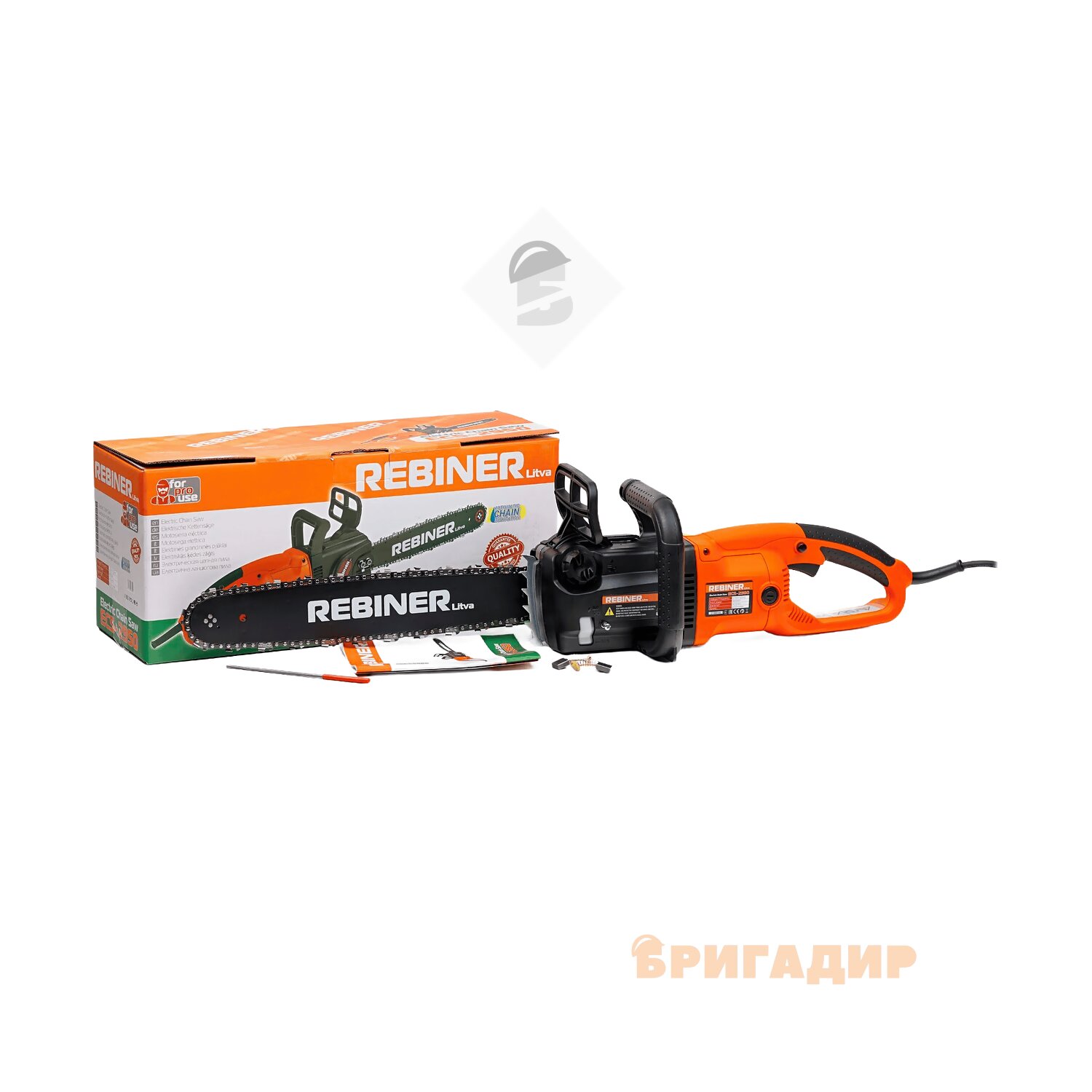 Електрична пила Rebiner ECS-2950 - маркування