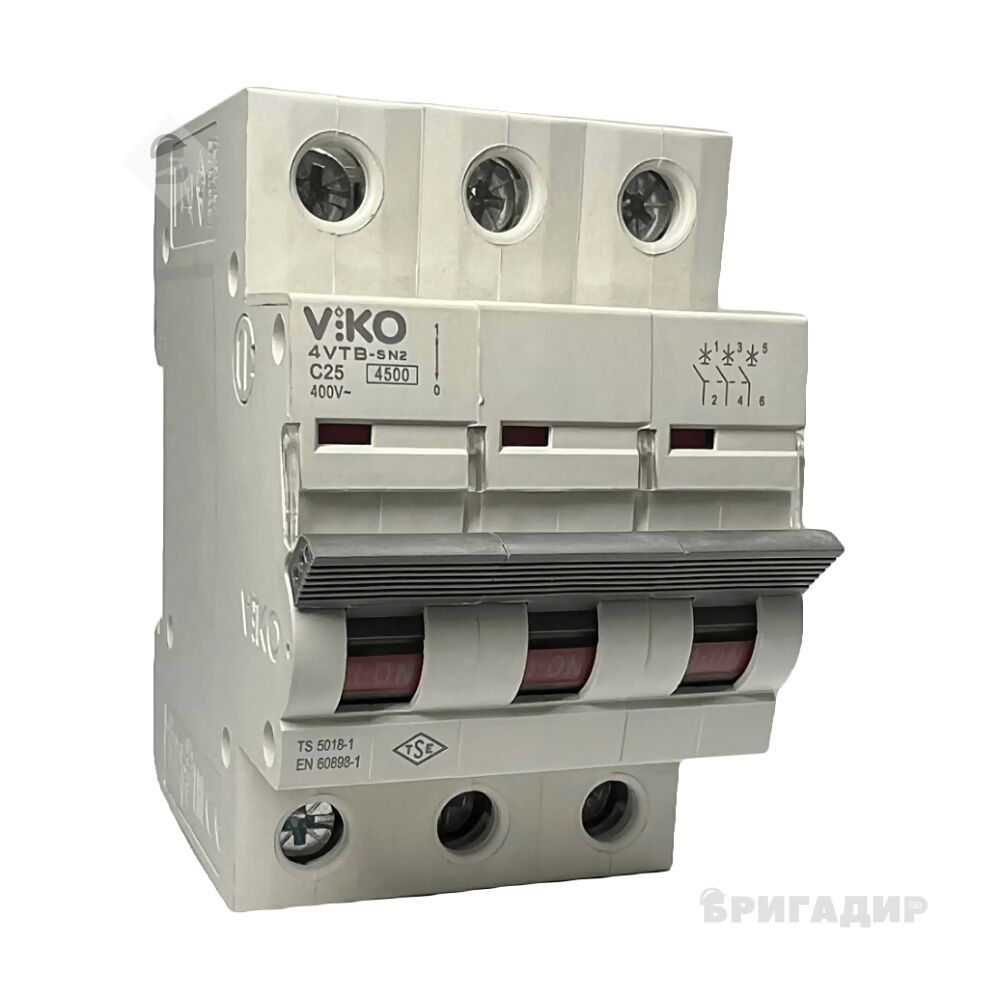 Автоматичний вимикач 3C 25А ViKO