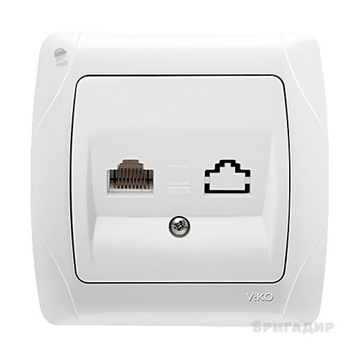 Розетка комп'ютерна ViKO Carmen