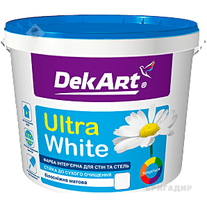 Фарба інтер'єрна ВДА Ultra White