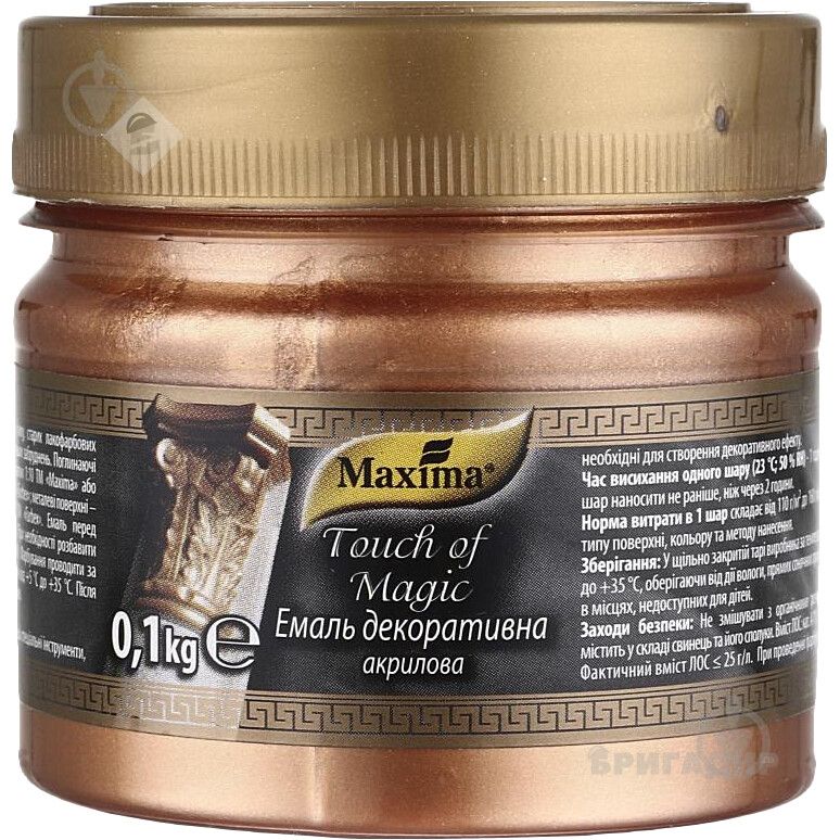Декоративна емаль Максіма бронза
