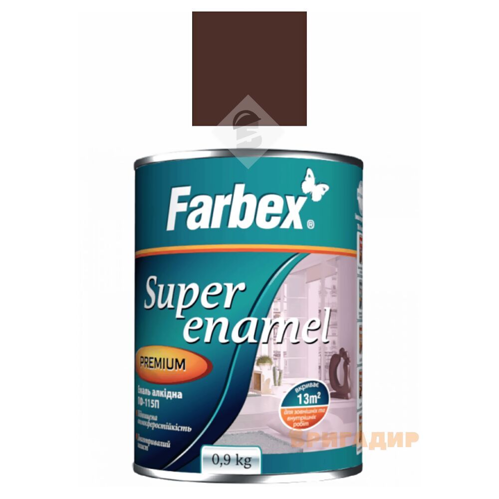 Емаль Farbex Горіхова