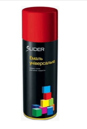 Аерозольна фарба SLIDER Червоний 3020
