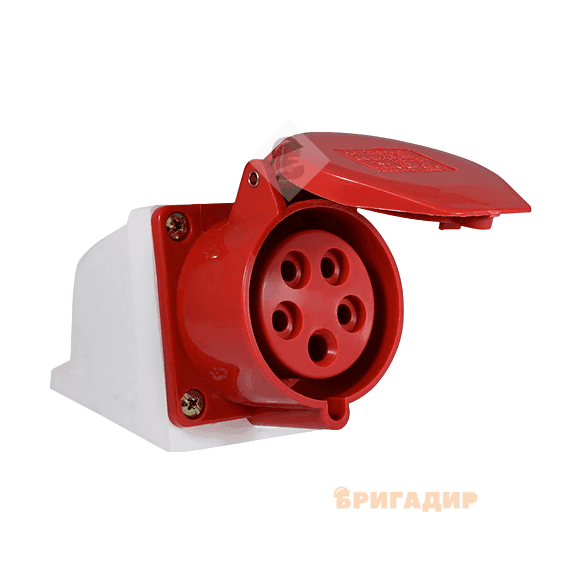 АВАТАР Розєм розетка-груша 5Р 32А 225