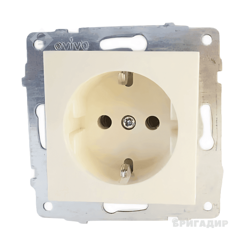 Механізм розетки Grano кремовий