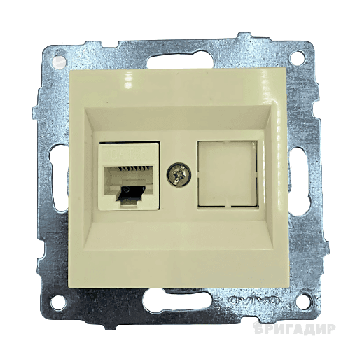 Комп'ютерна розетка Grano CAT6