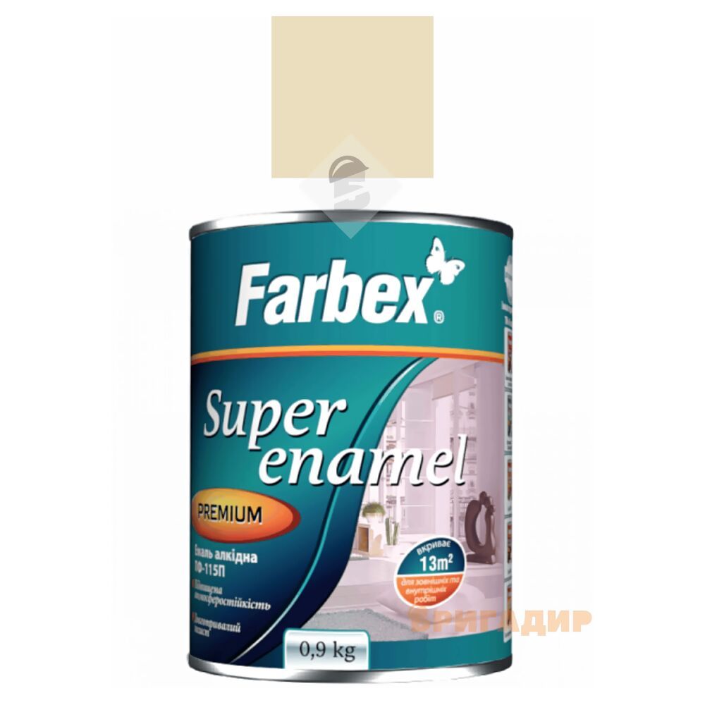 Емаль Фарбекс ПФ-115п 0,9кг (Слонова кістка)