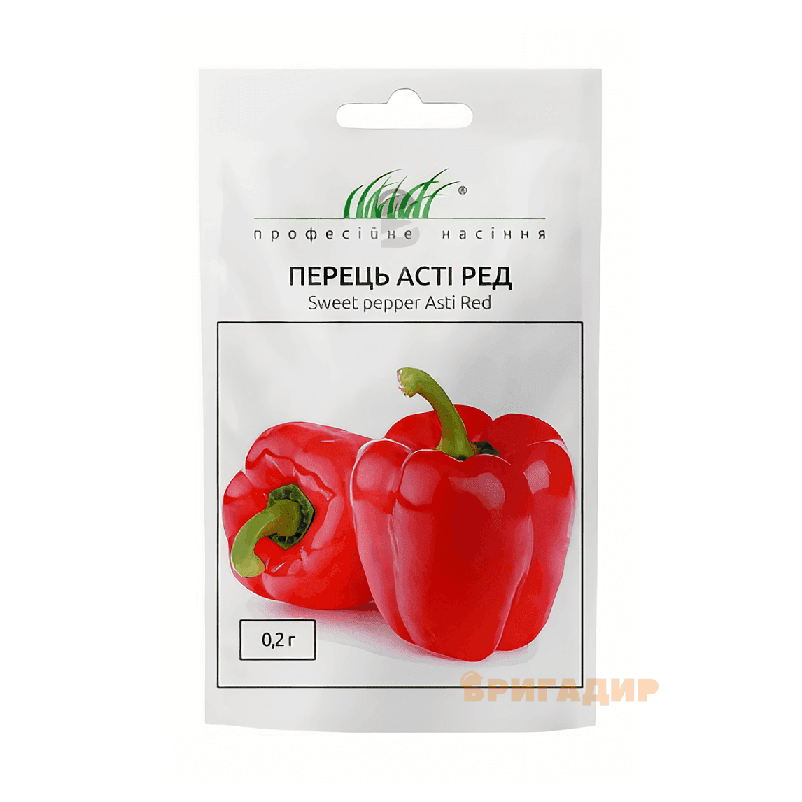 Насіння перцю Асті червоний