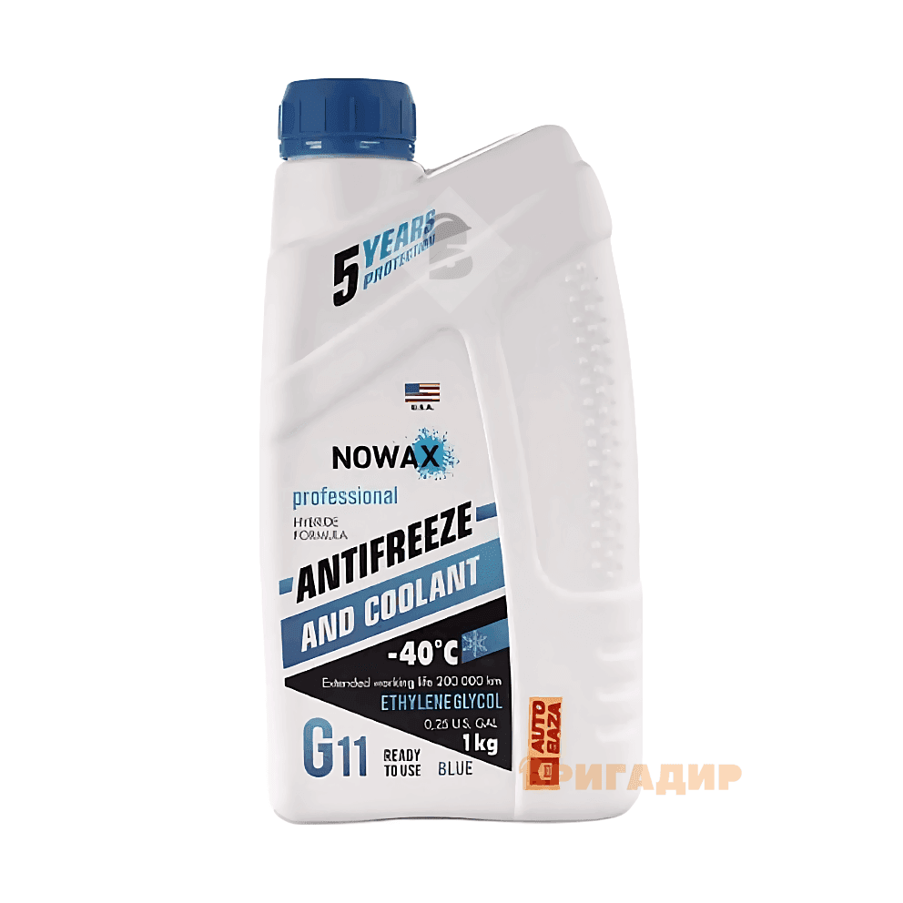 Антифриз NOWAX BLUE G11+