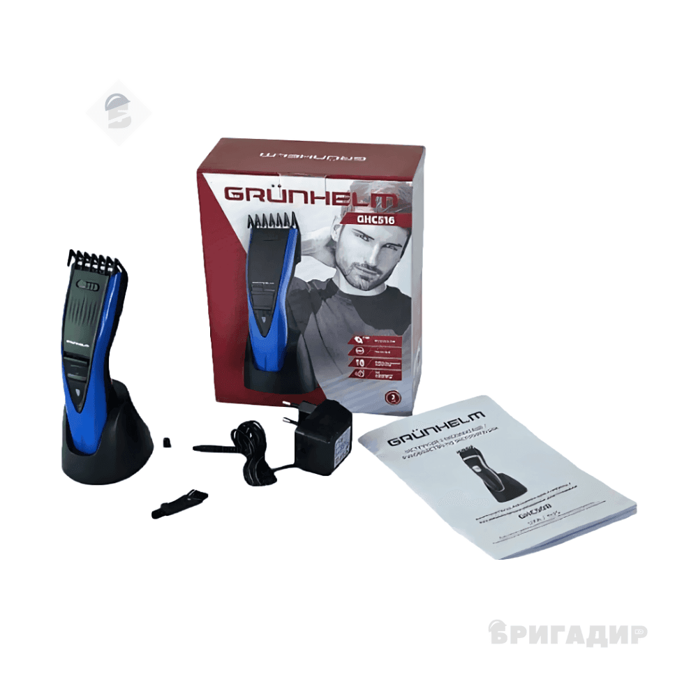 Акумуляторна машинка для стрижки Grunhelm CHC516