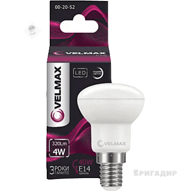 Лампочка Velmax V-R39.4W.E14.4100K