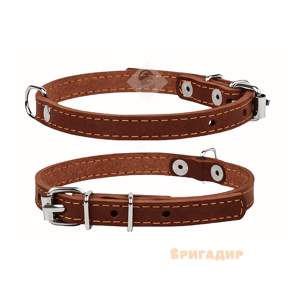 Коричневий нашийник Collar