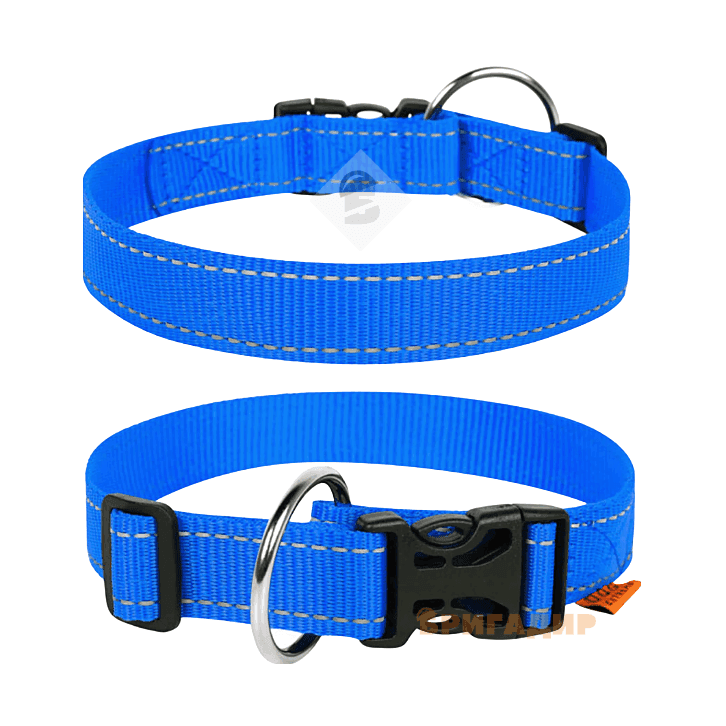 Нашийник регульований нейлоновий синій