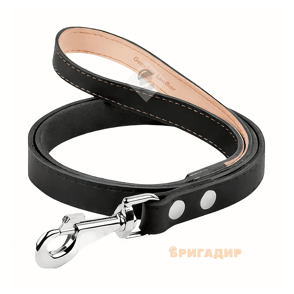 Повідець непрошитий чорний