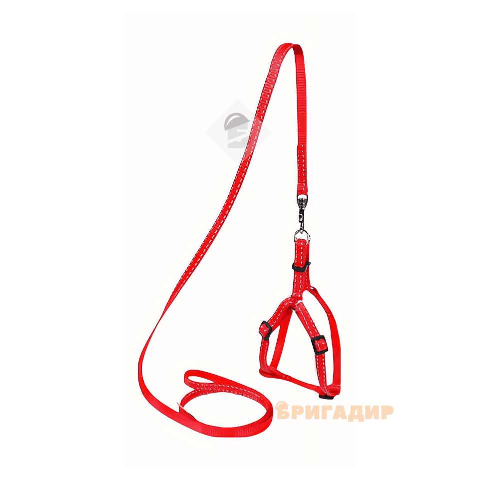 Регульована шлея з повідком