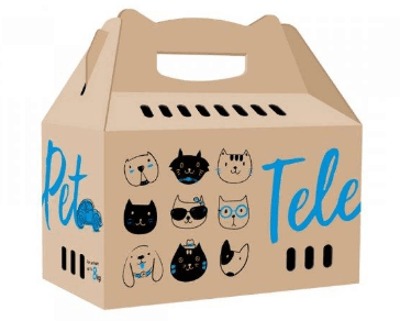 Коробка-переноска ТелеПет 9070