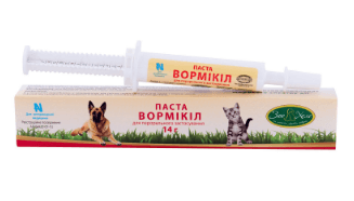 Вормікіл паста шприц 14 г