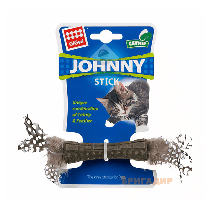 Іграшка для котів GiGwi Catnip з пір'ям