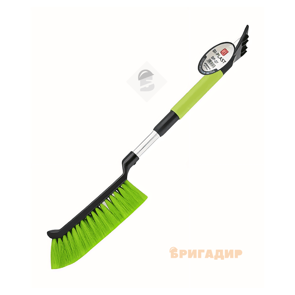 Щітка Bi-Plast телескопічна зі шкребком BP-57