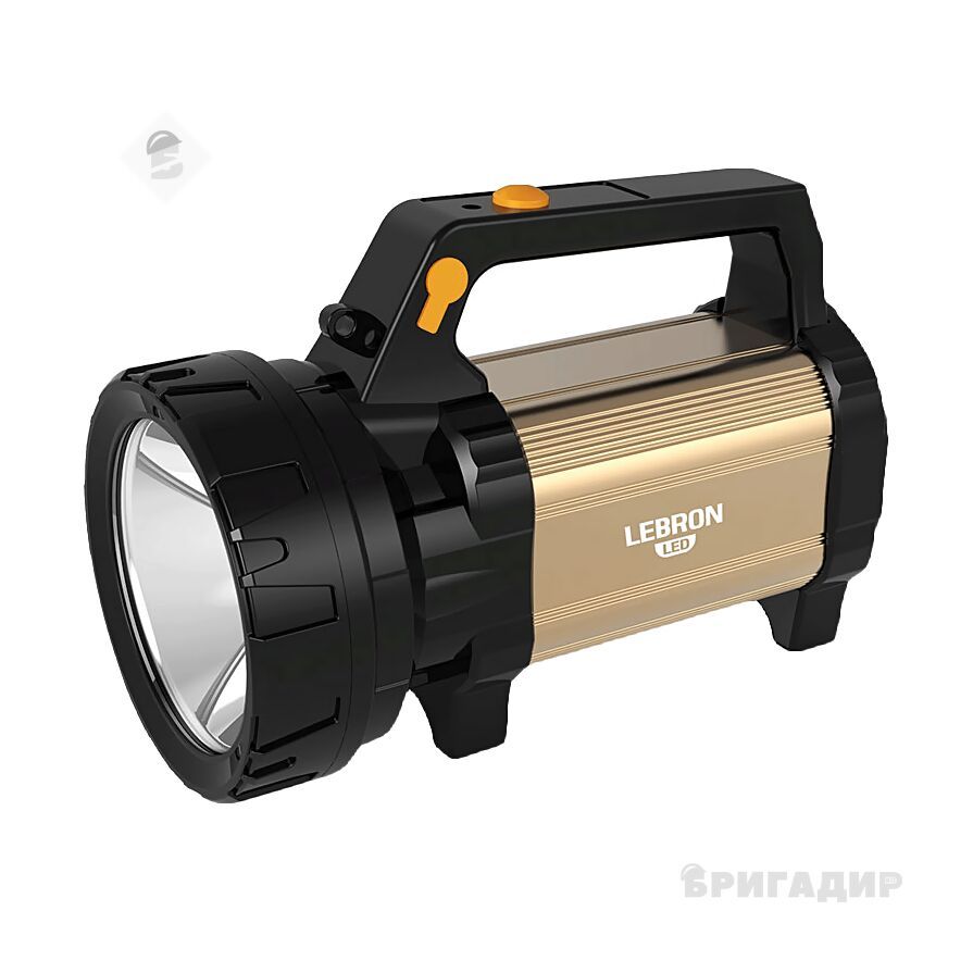 LED Ліхтар прожекторний переносний акумуляторний  LEBRON L-HL-80, ABS+Al, 5W, 240mAh Li-ion 15-15-80