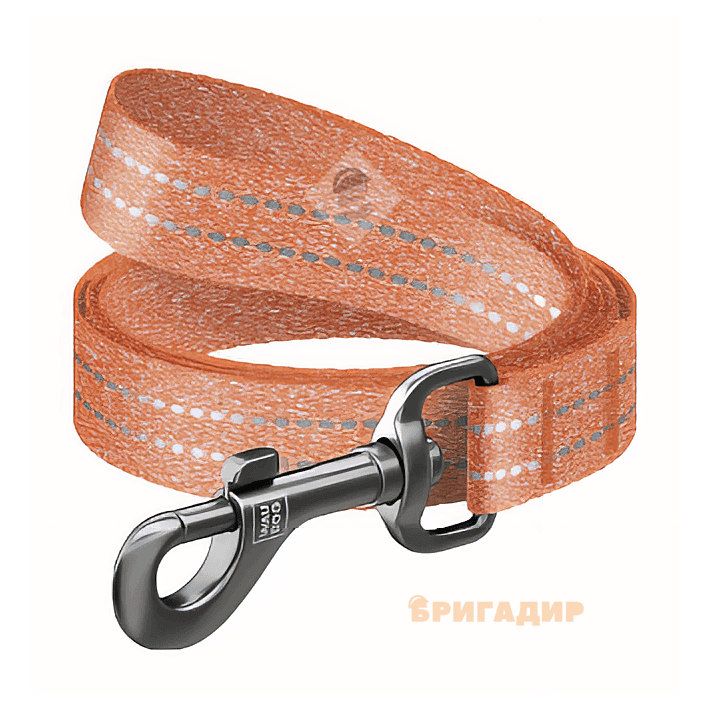 Повідець WAUDOG Re-cotton помаранчевий