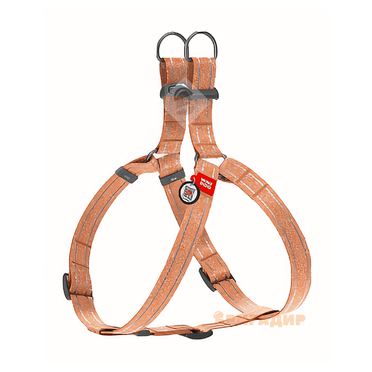 Шлея WAUDOG Re-cotton помаранчева