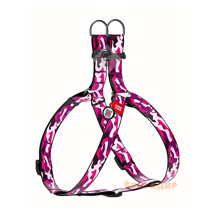 Шлея WAUDOG Nylon з QR паспортом 'Чудо-жінка'