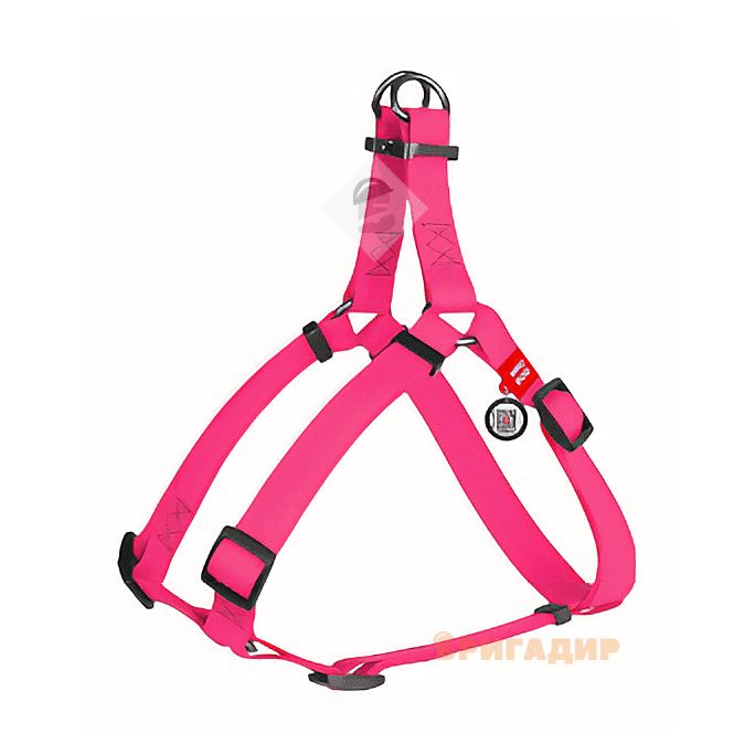 Шлея WAUDOG Waterproof рожева