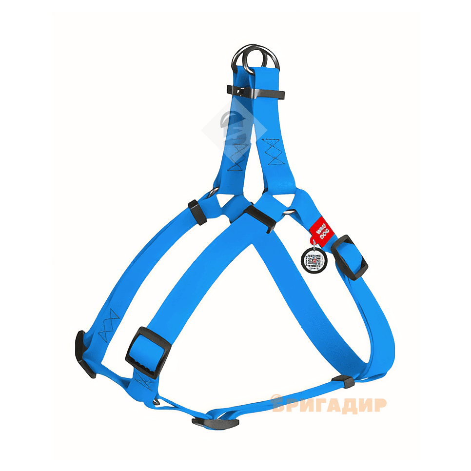 Шлея WAUDOG Waterproof блакитна