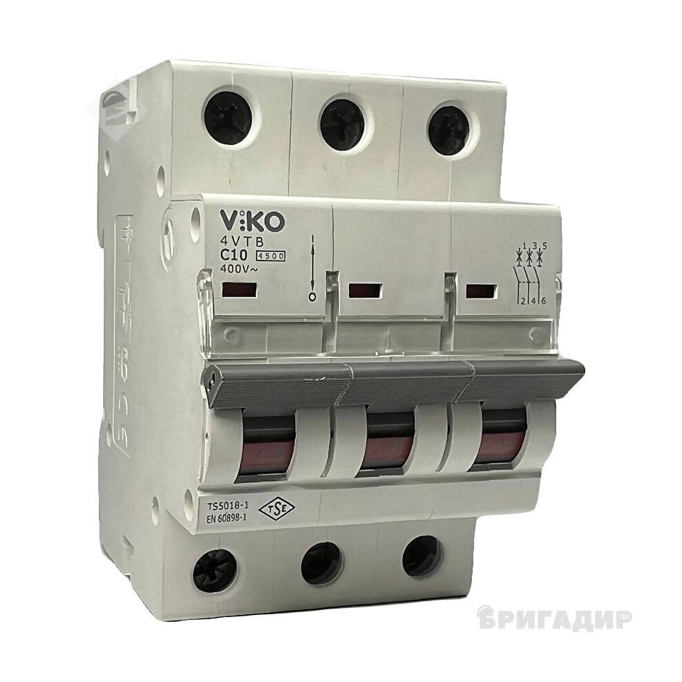 Автоматичний вимикач 3C 10А ViKO