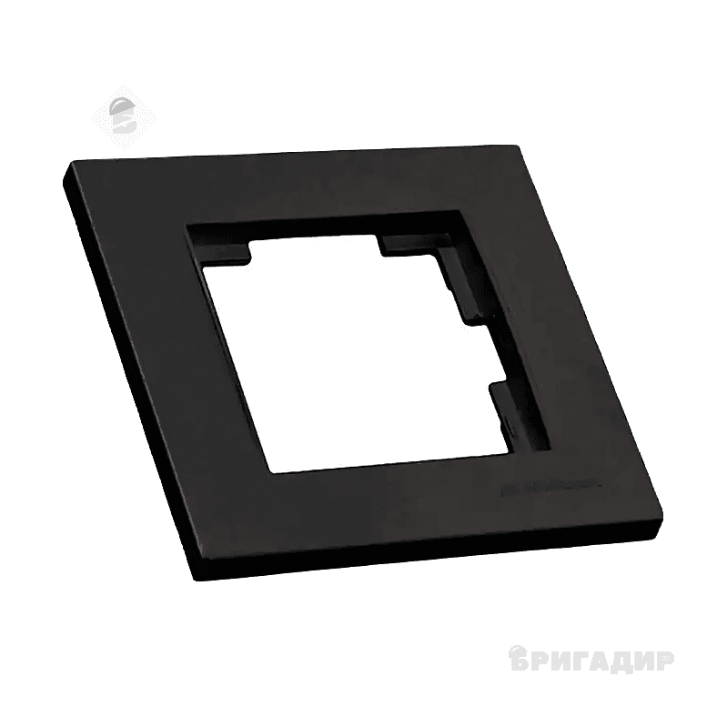 Рамка одномісна RITA, Mutlusan, чорний