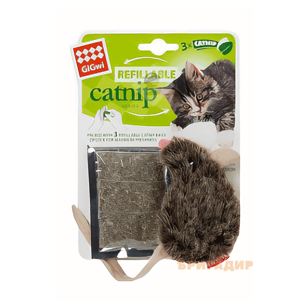 Іграшка для котів GiGwi Catnip Мишка