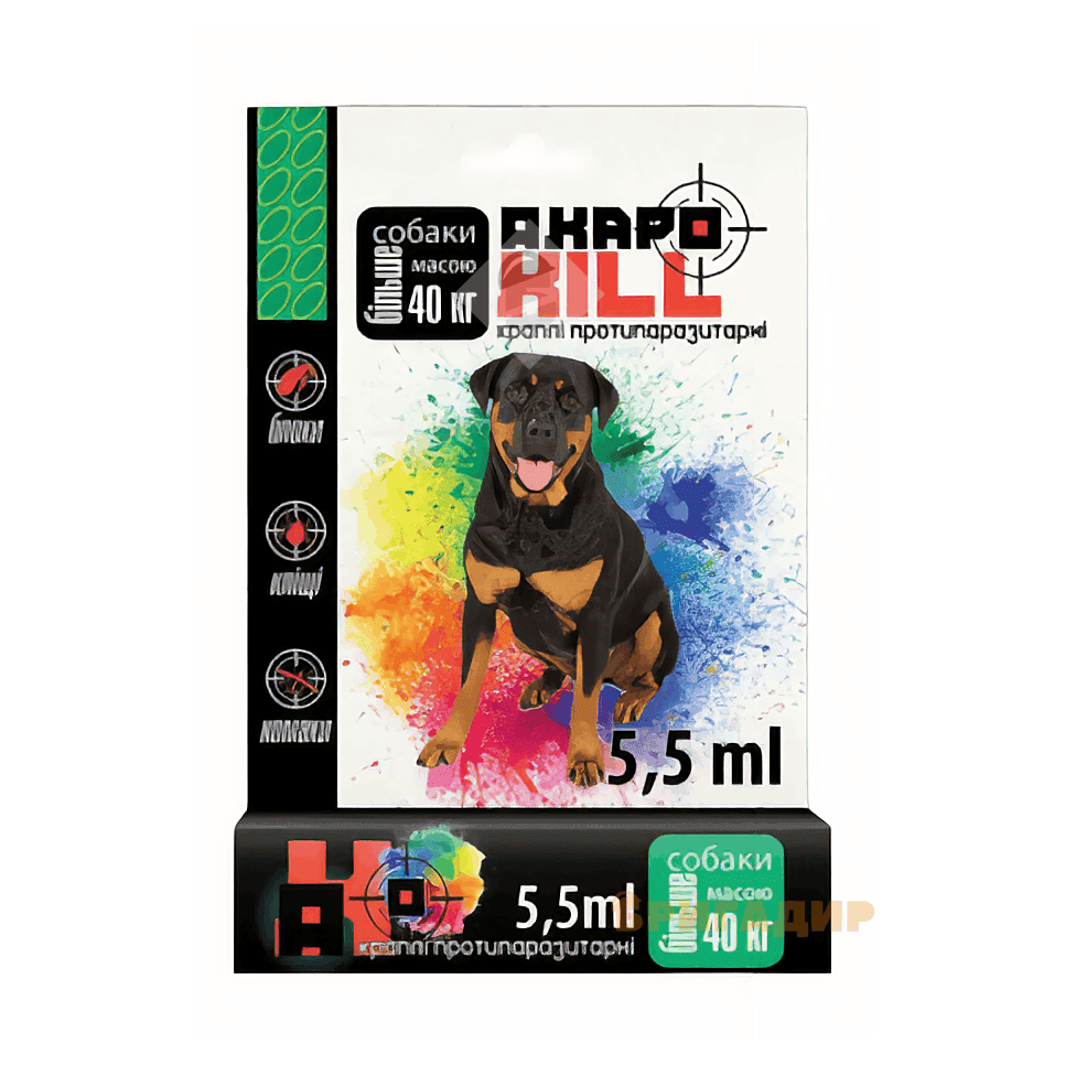 Акарокіл краплі протипаразитарні