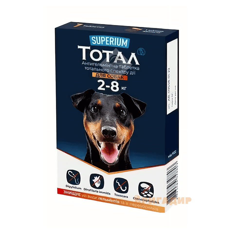 СУПЕРІУМ Тотал таблетки для собак