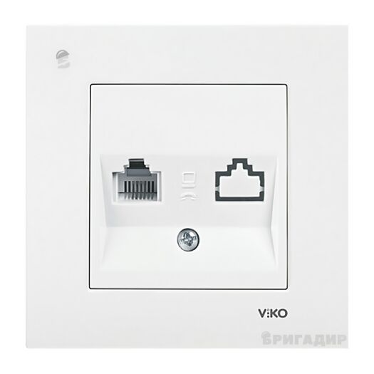 Розетка комп'ютерна ViKO Karre