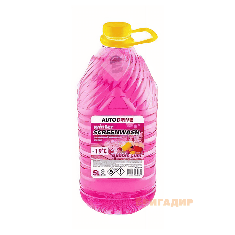 Омивач зимовий Winter screen wash BUBBLE GUM -19 ПЕТ 5л AD0138